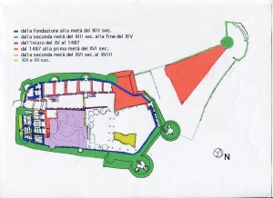 stratificazione storica castello rocca c.